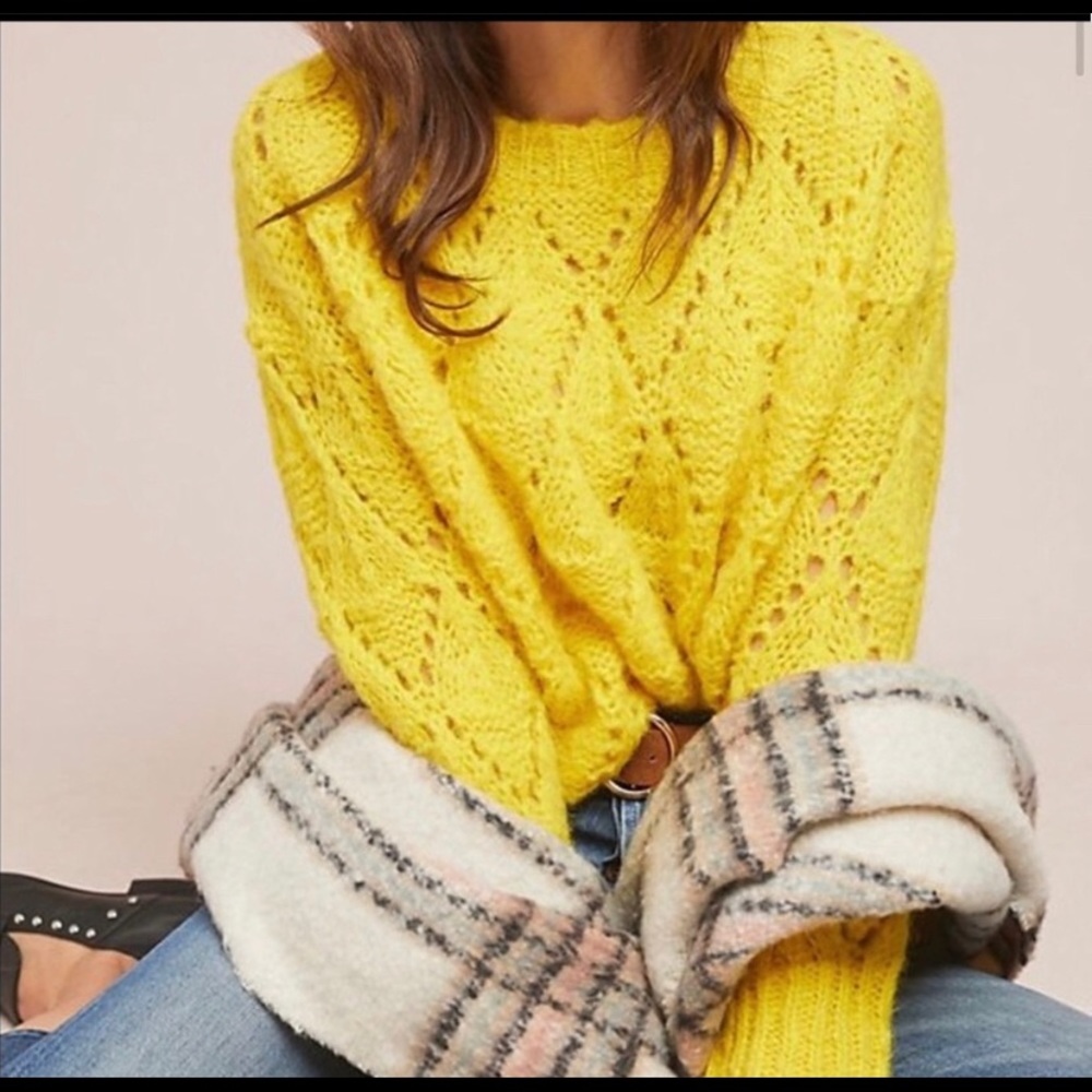 Sleeping On Snow Bright Lights Alpaca Sweater L